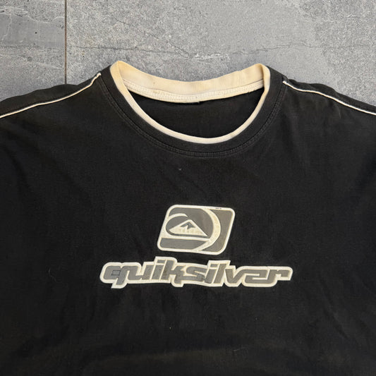 OG panelled quiksilver tee - L
