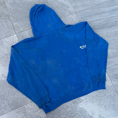 thrashed volcom hoodie - XL