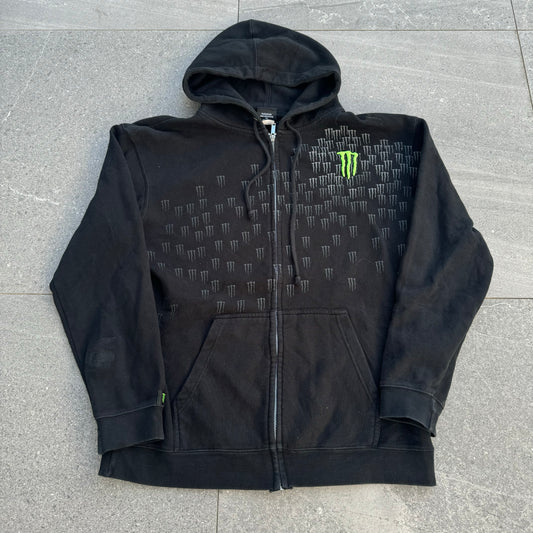 monster hoodie - L