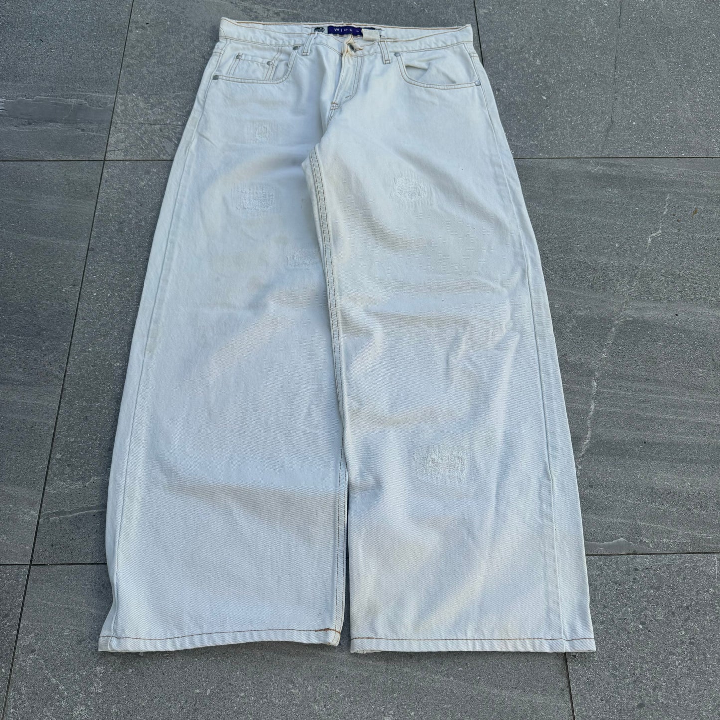 GRAAAAAIL LEVIS SILVERTAB WIDELEGS ****so rare**** 34x29.5”