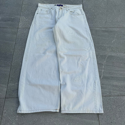 GRAAAAAIL LEVIS SILVERTAB WIDELEGS ****so rare**** 34x29.5”