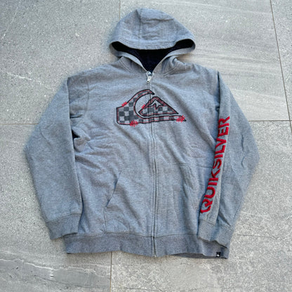 fleece lined quiksilver zip - M