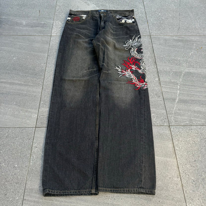 GRAILLL buten made in japan dragons - 34x33”