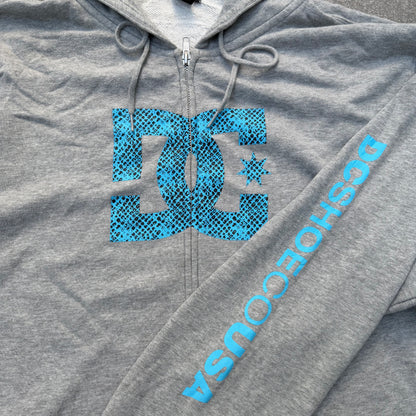 leopard dc logo arm hit zipup - XL