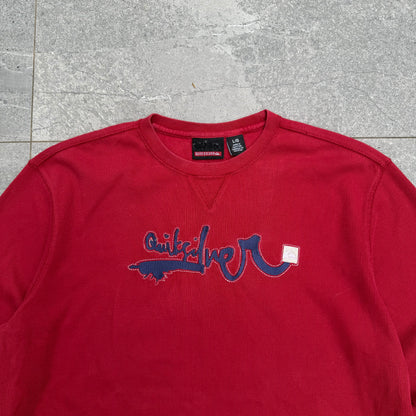 quiksilver ribbed sweater - L