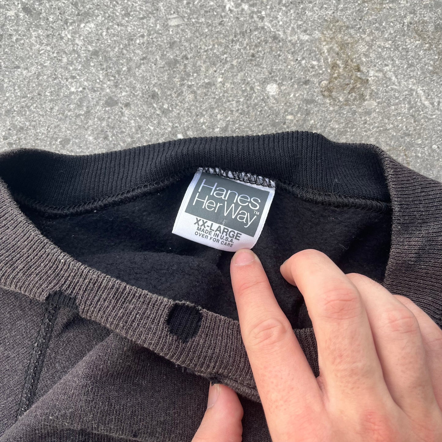 90s hanes crewneck - XXL