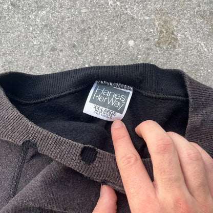 90s hanes crewneck - XXL
