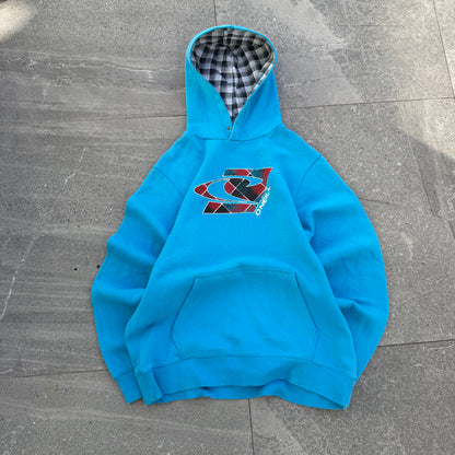 goddamn gorgeous oneill plaid hoodie - M