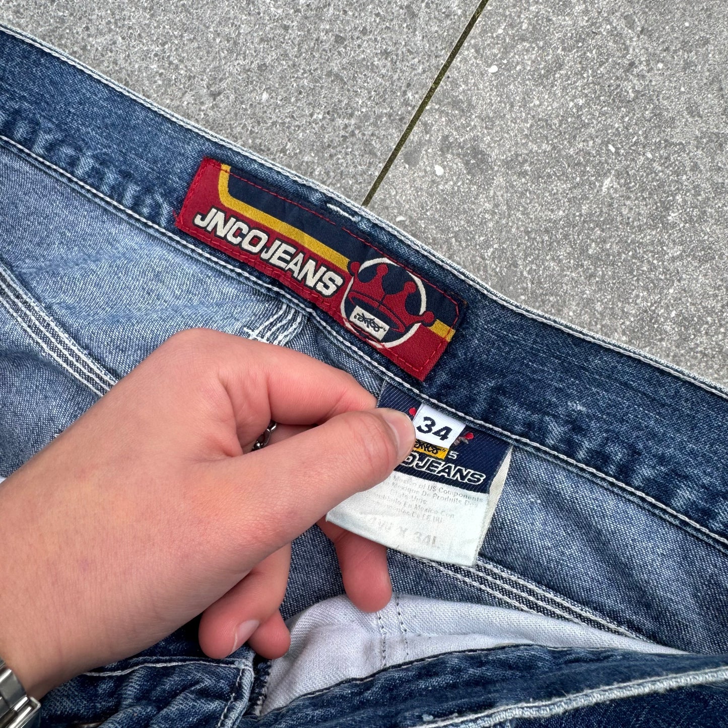 jnco spellouts - 34”