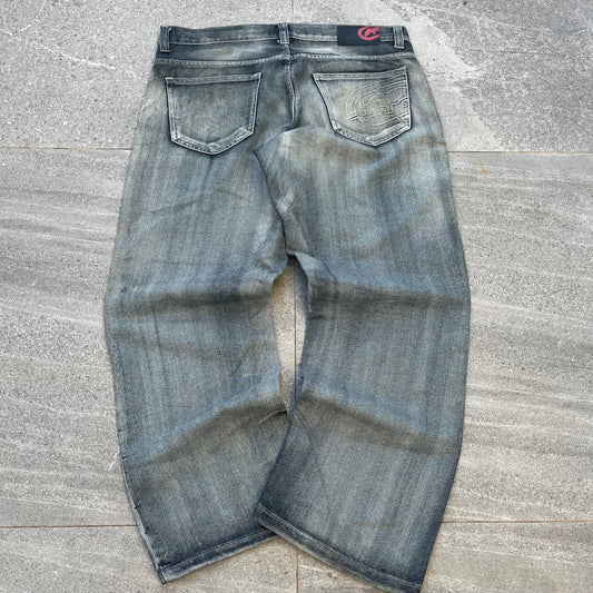 ecko acid wash stackers - 36x28”