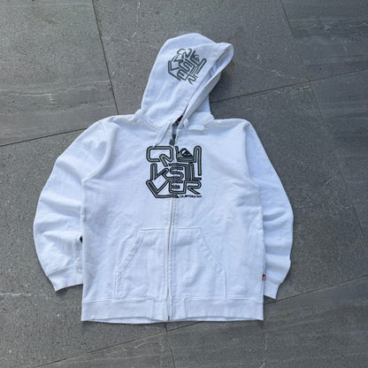 2000s heavyweight quiksilver zip - S
