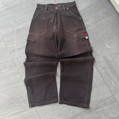 brown/black faded pjs surf jeans - 30x30”