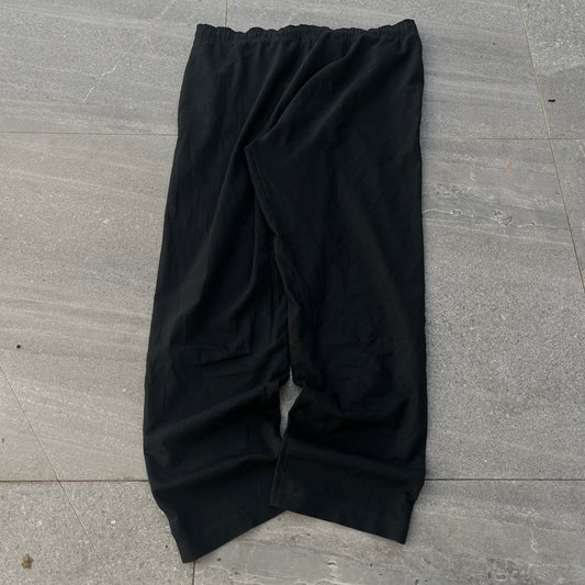 blacked out nike trackpant - 36”