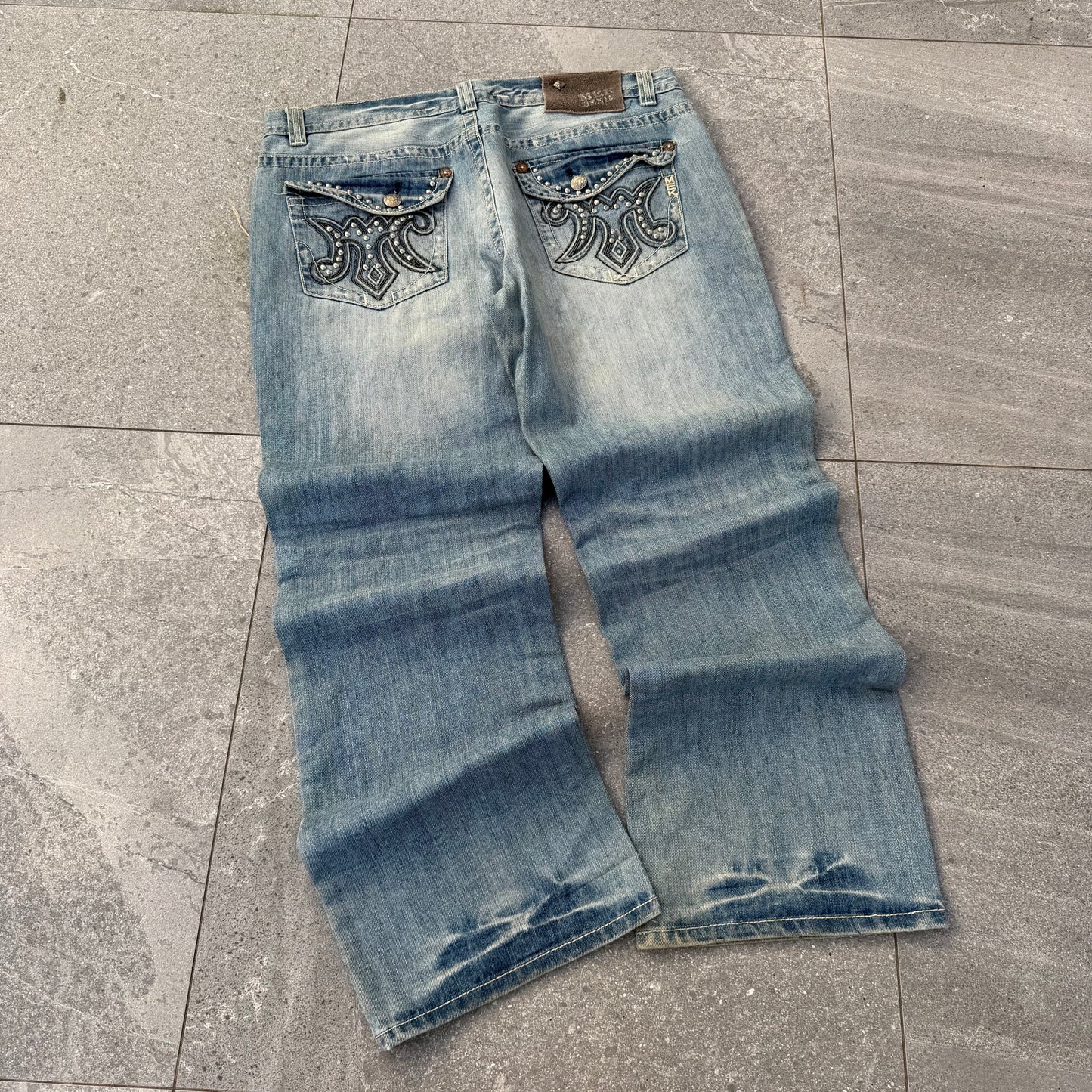 baggggy mek bootcuts - 40x33”