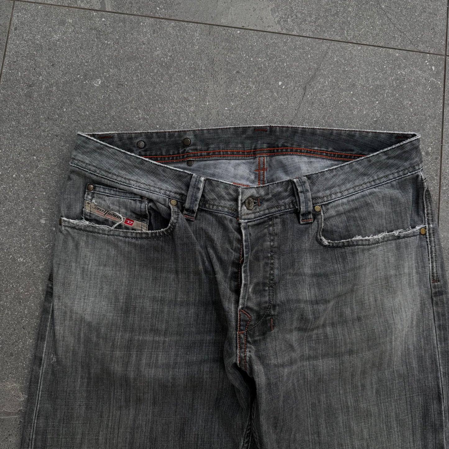 button-fly diesel bootcuts (insanely rare) - 36x32”