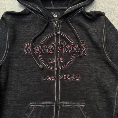 hard rock black dye zip - S