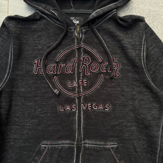 hard rock black dye zip - S