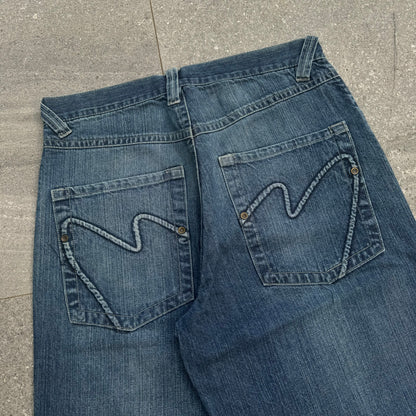 mecca jorts - 34x13.5”