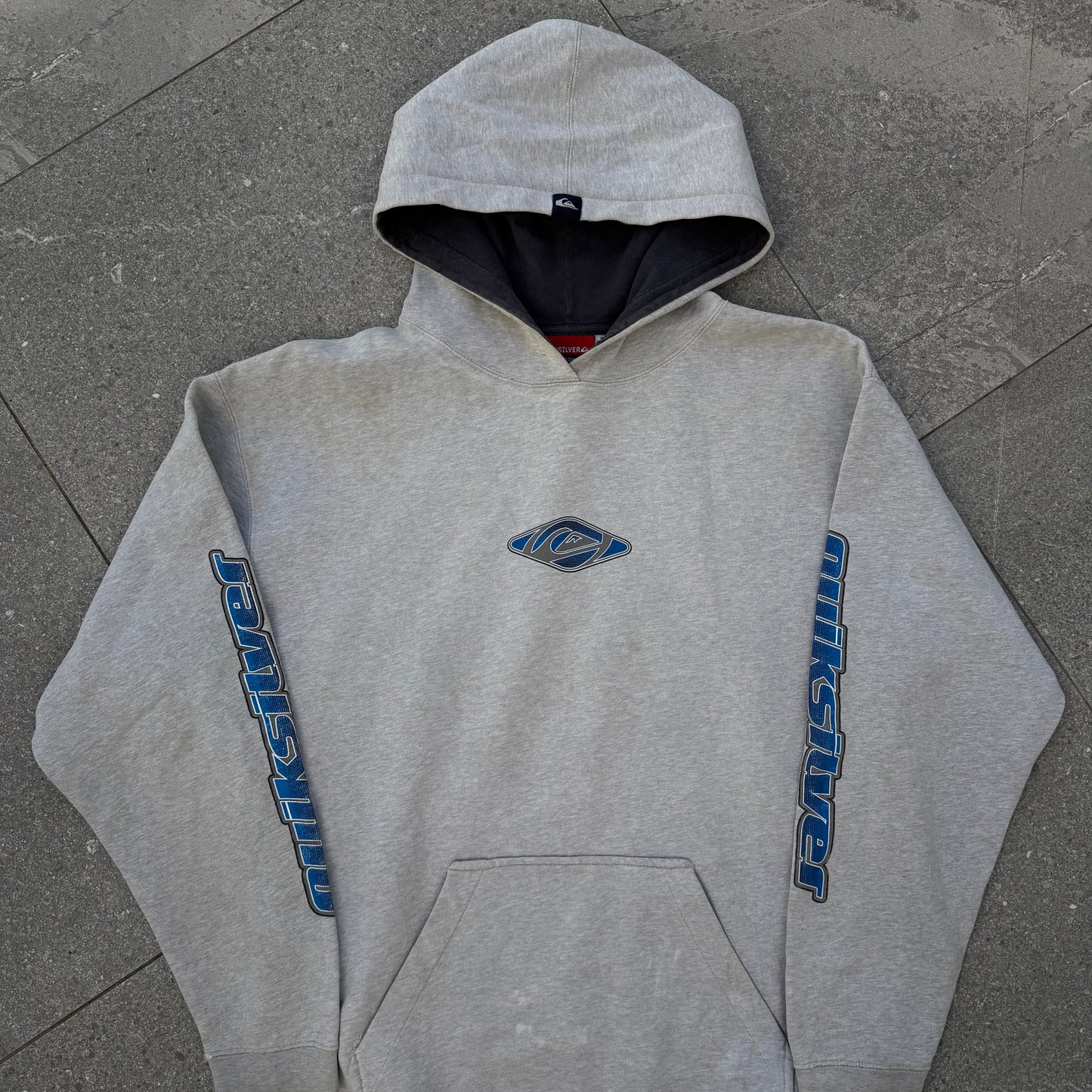 INSANE. quad hit quiksilver hoodie - M/L