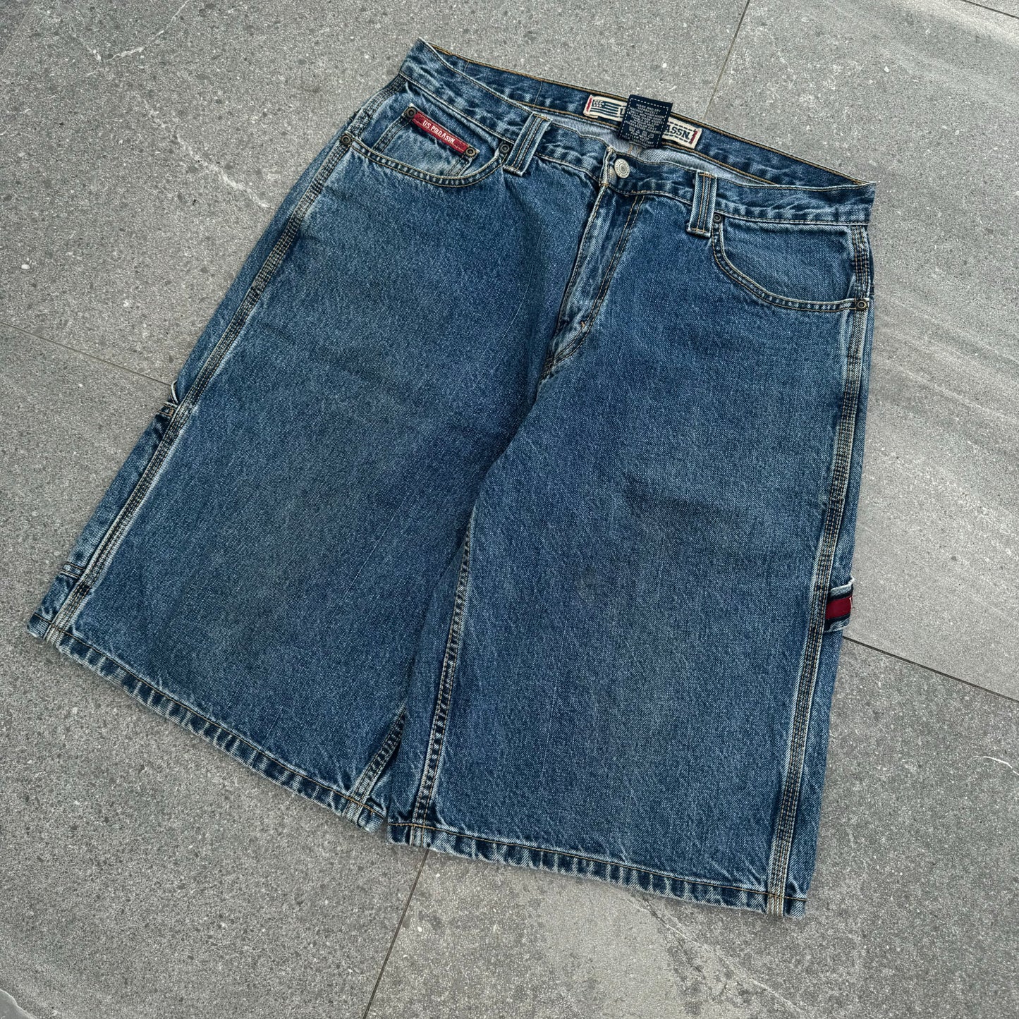 polo assn jorts - 33x13”