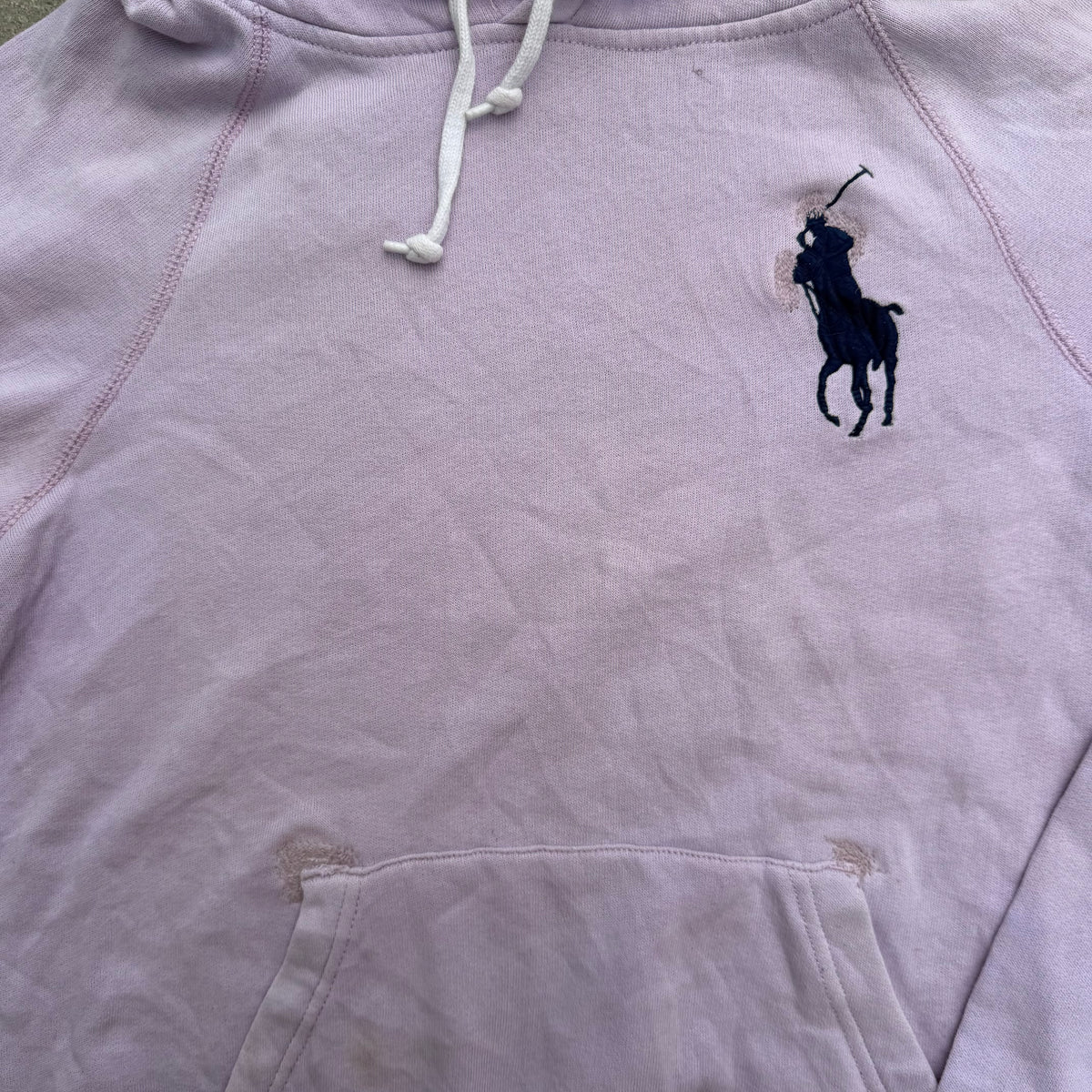 light purple big pony ralph hoodie - womens M