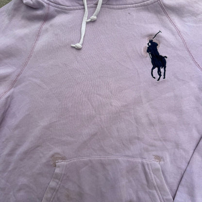light purple big pony ralph hoodie - womens M