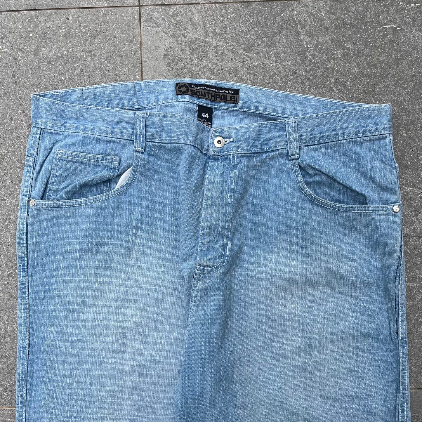 goated lightwash southpoles - 42x28”