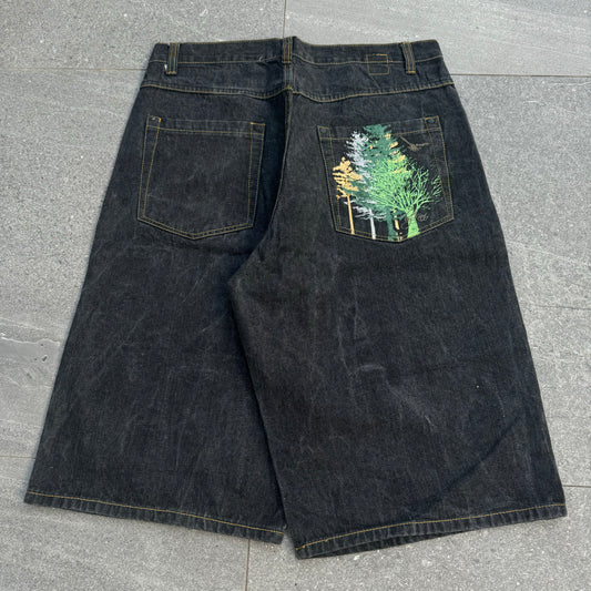 karl kani jorts - 36x15”