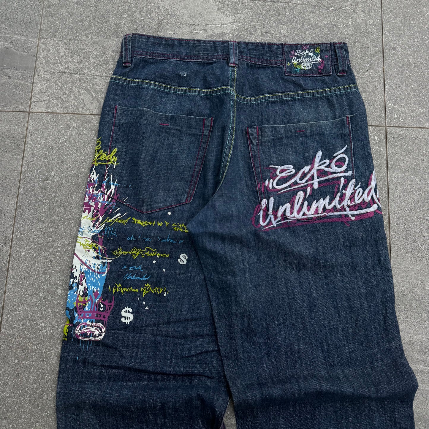 nuttttty ecko bootcuts - 32x30”