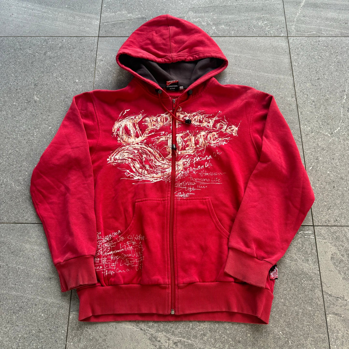 hard ass hoodie idek the brand - S/M