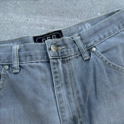 clean csg jorts - 32x11”