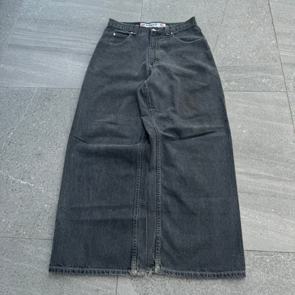 GRAIL anchor blue ‘huge’ jeans (12” opening) - 33x31”