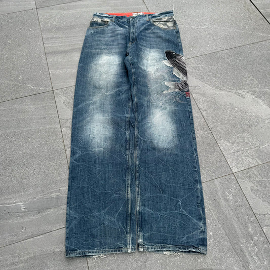 karakuri koi jeans - 36x34”