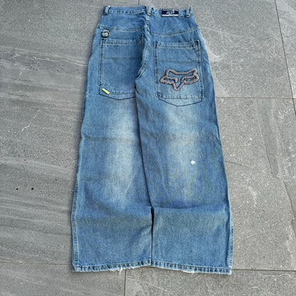bootleg y2k fox jeans - 31”