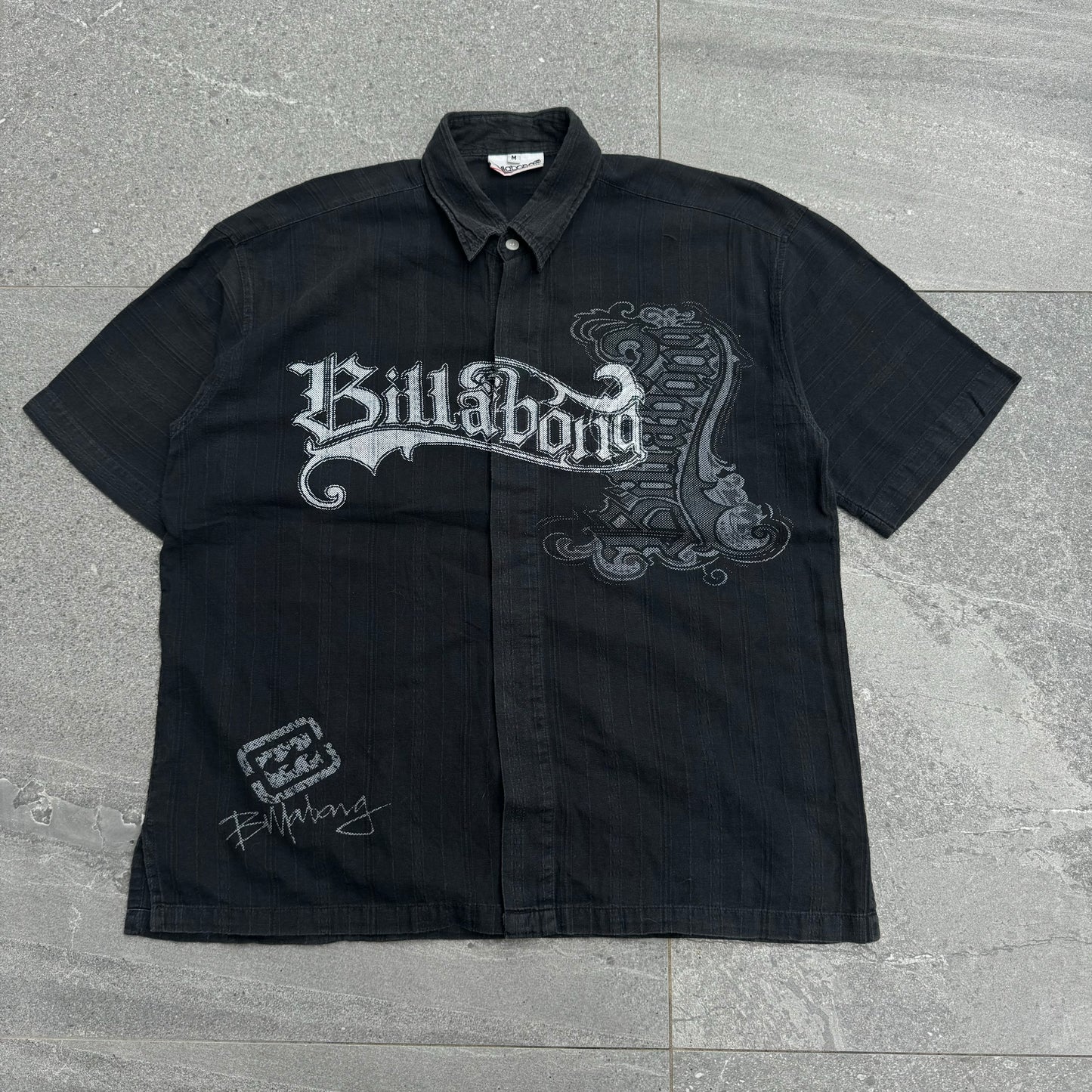 boxy billabong shirt - M