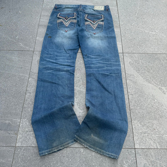 affliction bootcuts - 34x33”