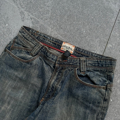 beautiful indigo star jeans - 33x27”