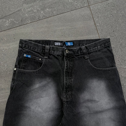 grail blue tab jorts - 34”