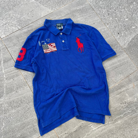 🇺🇸🇺🇸🦅🦅 RAAHHHH USA RALPH POLO - XS
