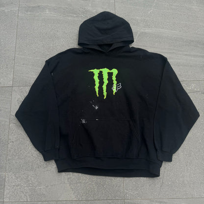 the most insane fitting vintage monster hoodie - XL