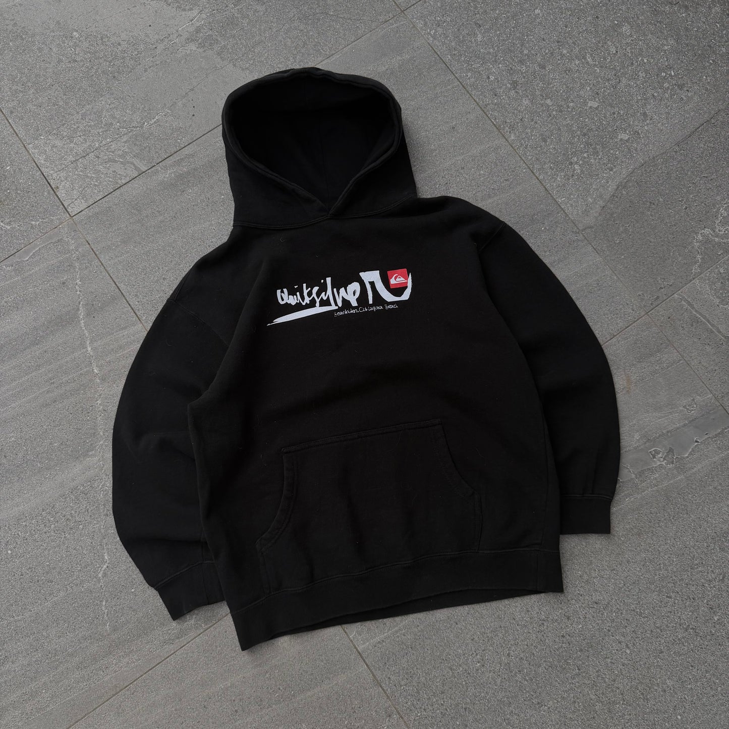 clean 2000s quiksilver hoodie - S