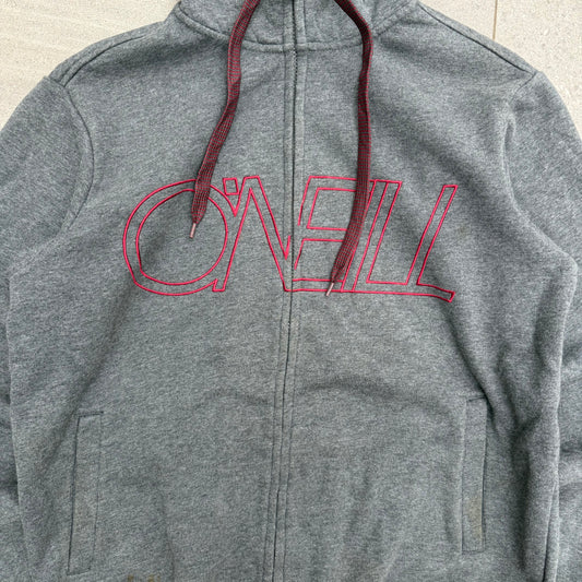 charcoal o’neill zip up - L