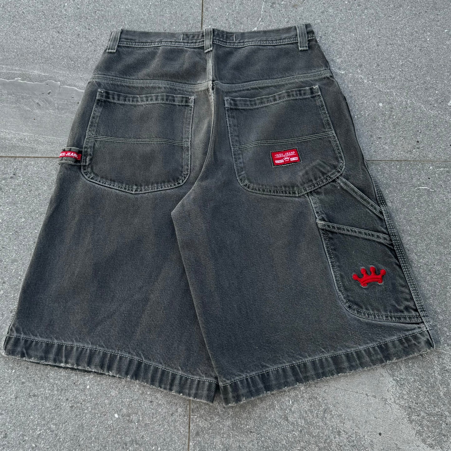 JNCO crown jorts - 33”