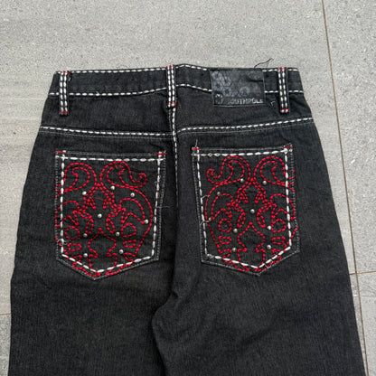 southpole studded jorts - 28”