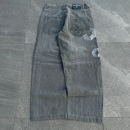 crazy southpole side hit jeans - 35x31”