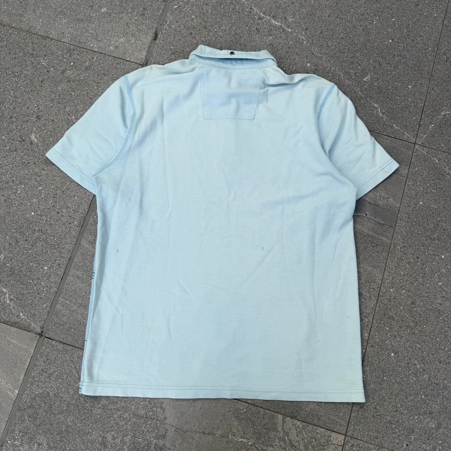 oh my volcom striped polo - M