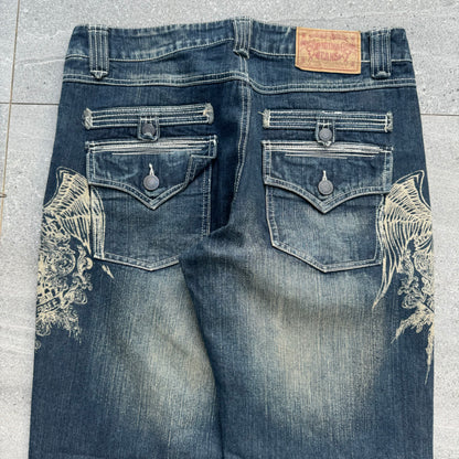 sexiest bootcut jeans - 34x33”
