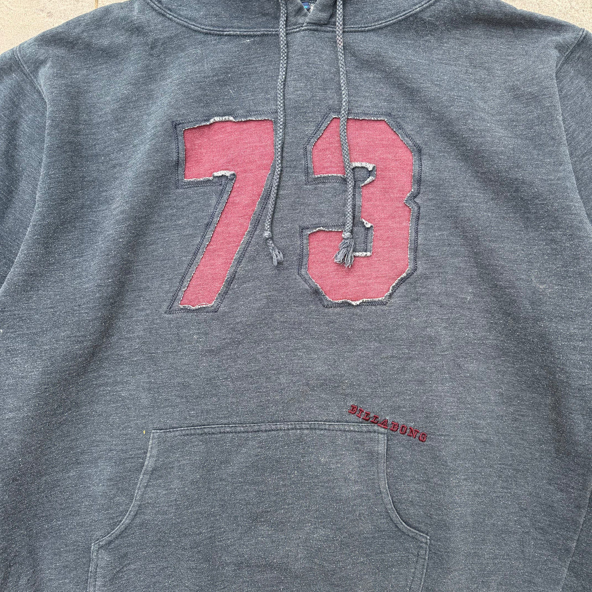 pics don’t do this one justice. billy number hoodie - S