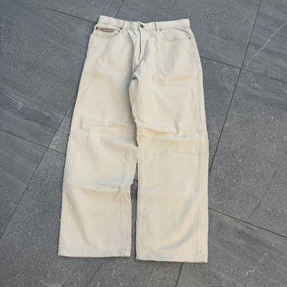 tan mecca corduroys (perfect fit) - 33x29”