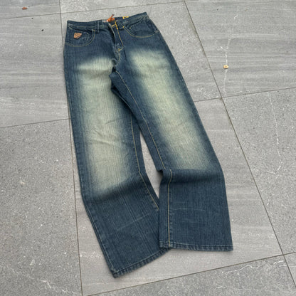 gorgeous akademiks faded bootcuts - 30x32”